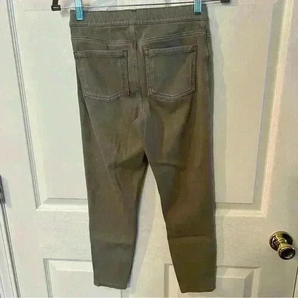 Spanx Jean-ish Ankle Length Pull On Jeggings in Earthy Taupe, Size Small, GUC - Picture 6 of 8